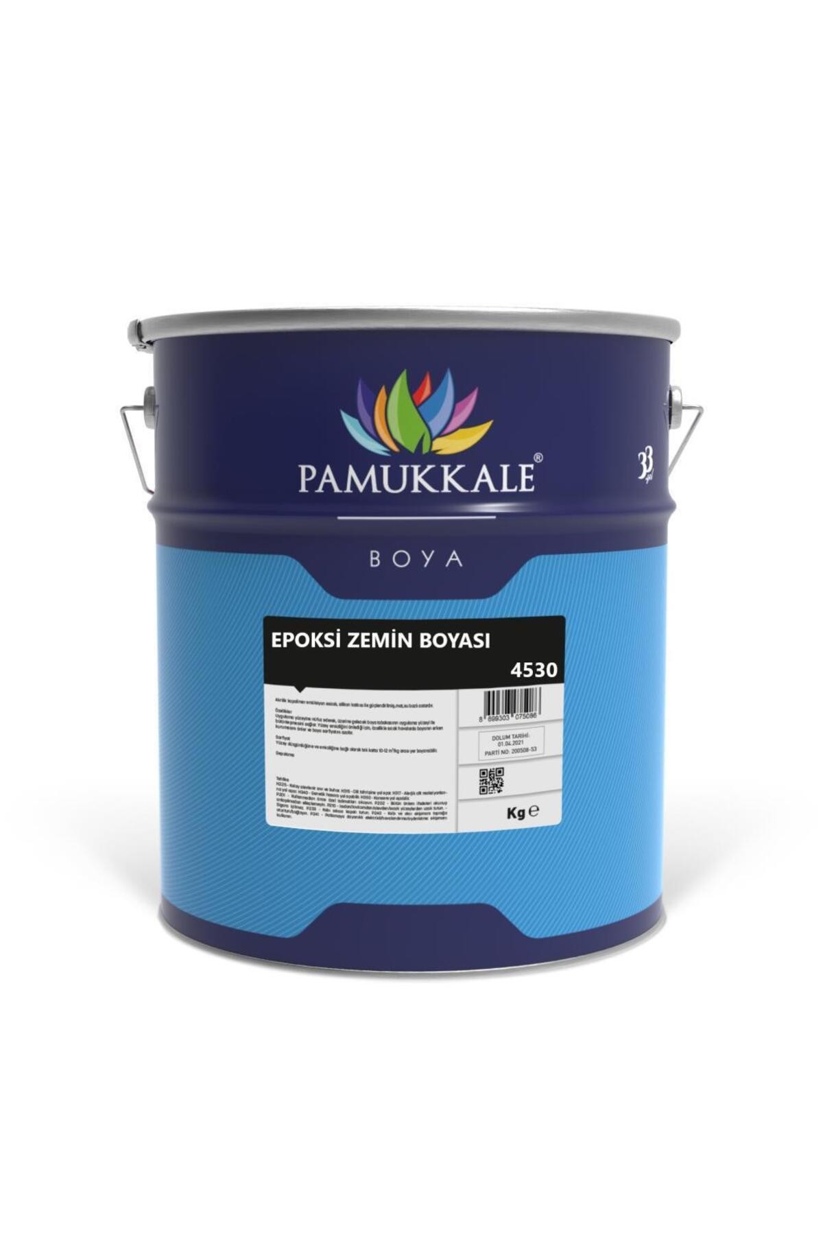 4530 Solventli Epoksi Zemin Boyası 21 Kg Ral 1015 Krem