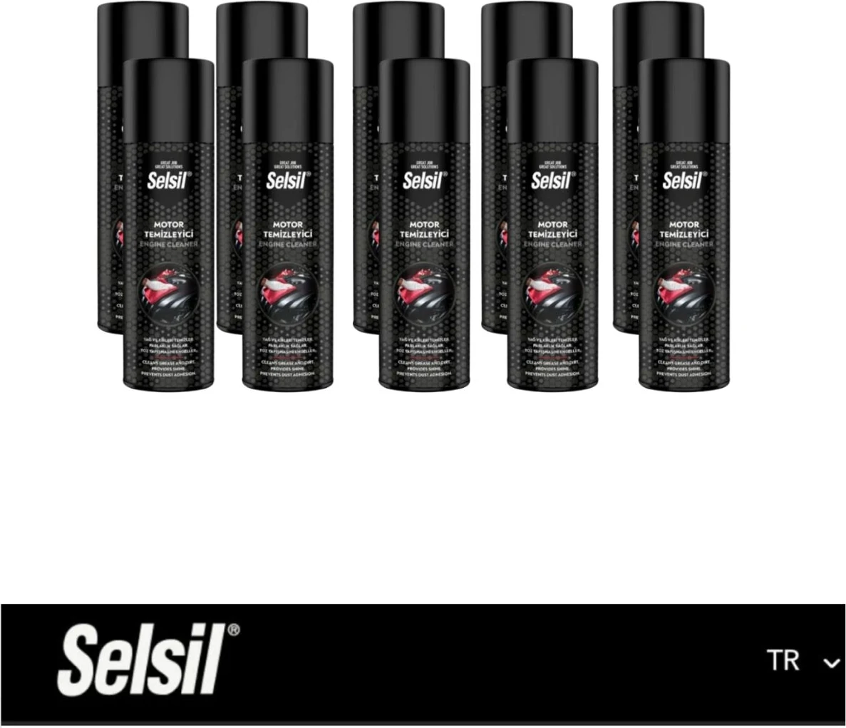 Motor Temizleme Sprey 500 ml 10ADET