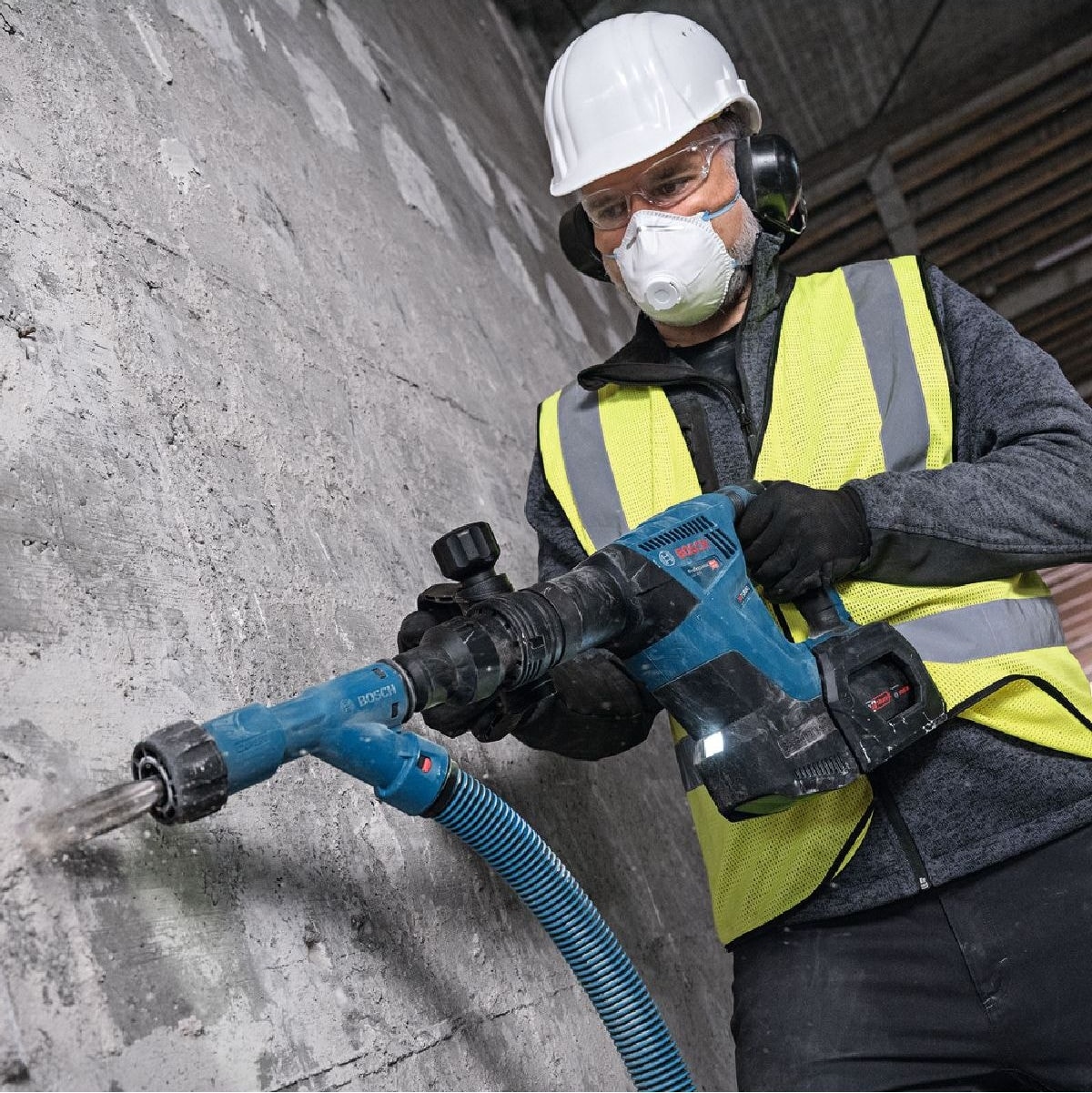 BOSCH GSH 18V-5 Professional SOLO (Akü ve Şarj Cihazı Dahil Değil) Akülü Kırıcı - 0611918200