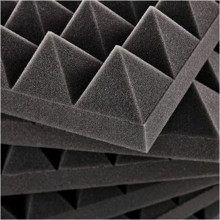 Ses Yalıtm Akustik Piramit Süngeri 40 mm 60 Dns 50 x 50