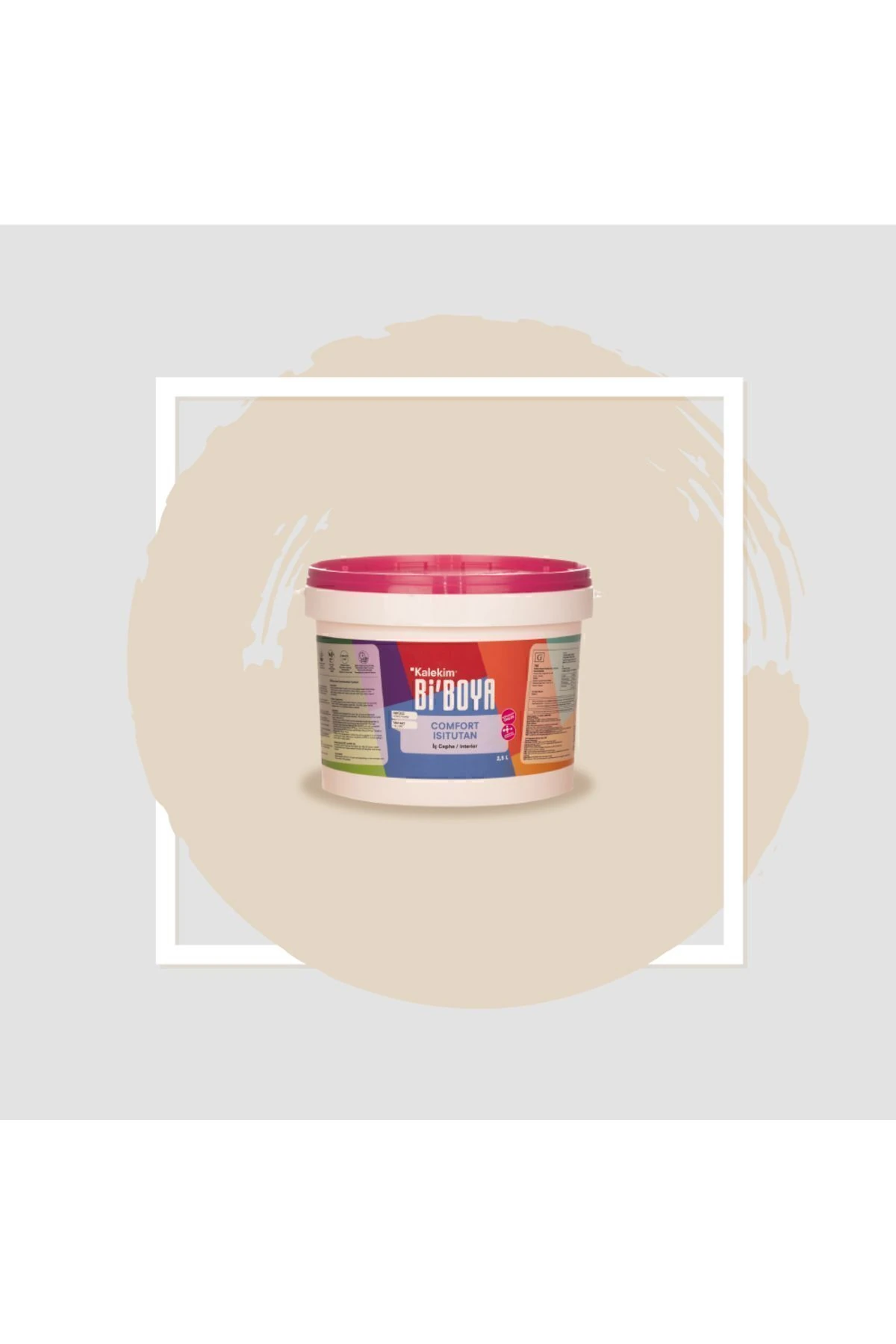 Isıtutan Iç Cephe Boya 2.5 Lt Latte