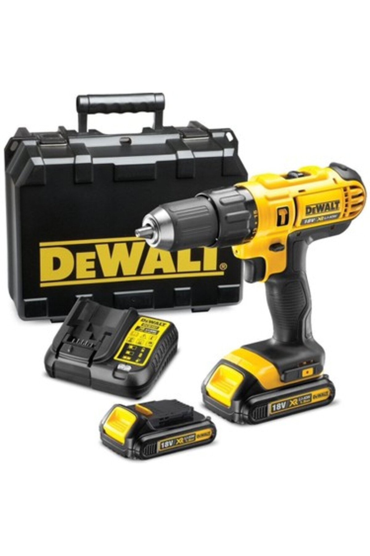 DEWALT Dcd776s2-tr 18v/1.5ah Li-ion Çift Akülü Profesyonel Darbeli Matkap