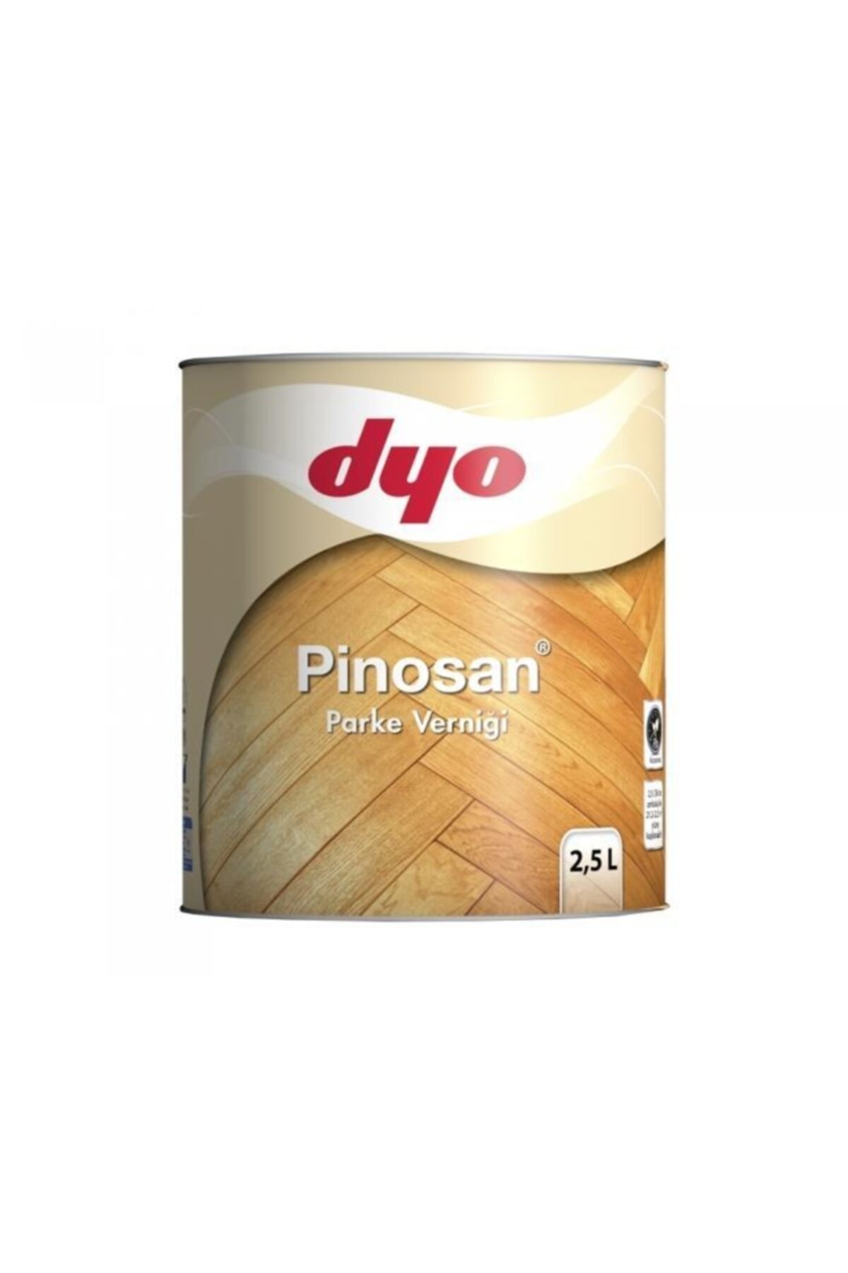 Pinosan Parke Verniği Parlak Cam Cila 12 Kg Şeffaf