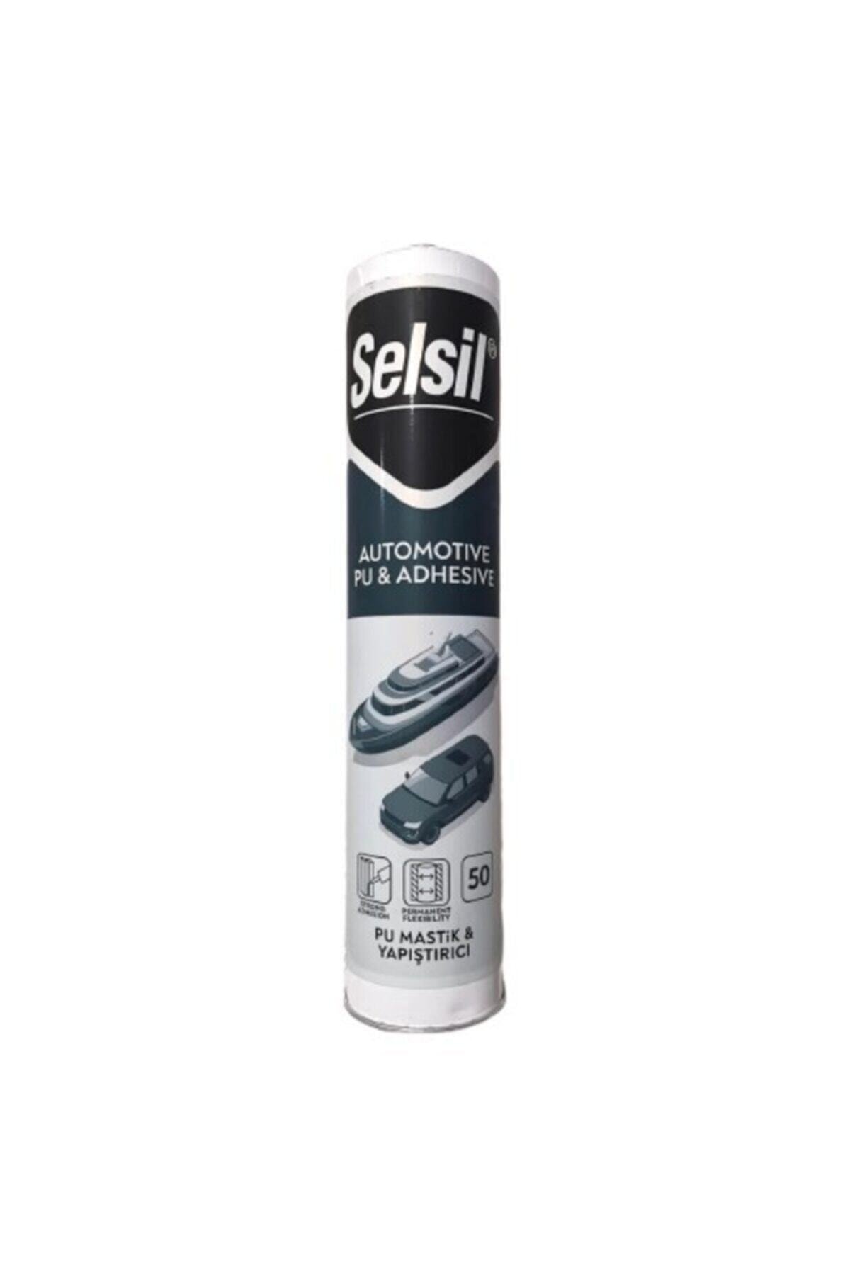 Beyaz Pu Mastik Ve Yapıştırıcı Çelik Silikon 280 Ml