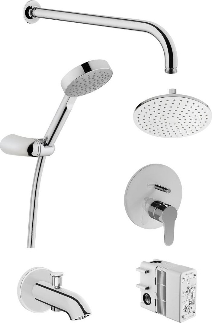 Win S Ankastre Tepe, Banyo Mafsallı Duş Seti A49247