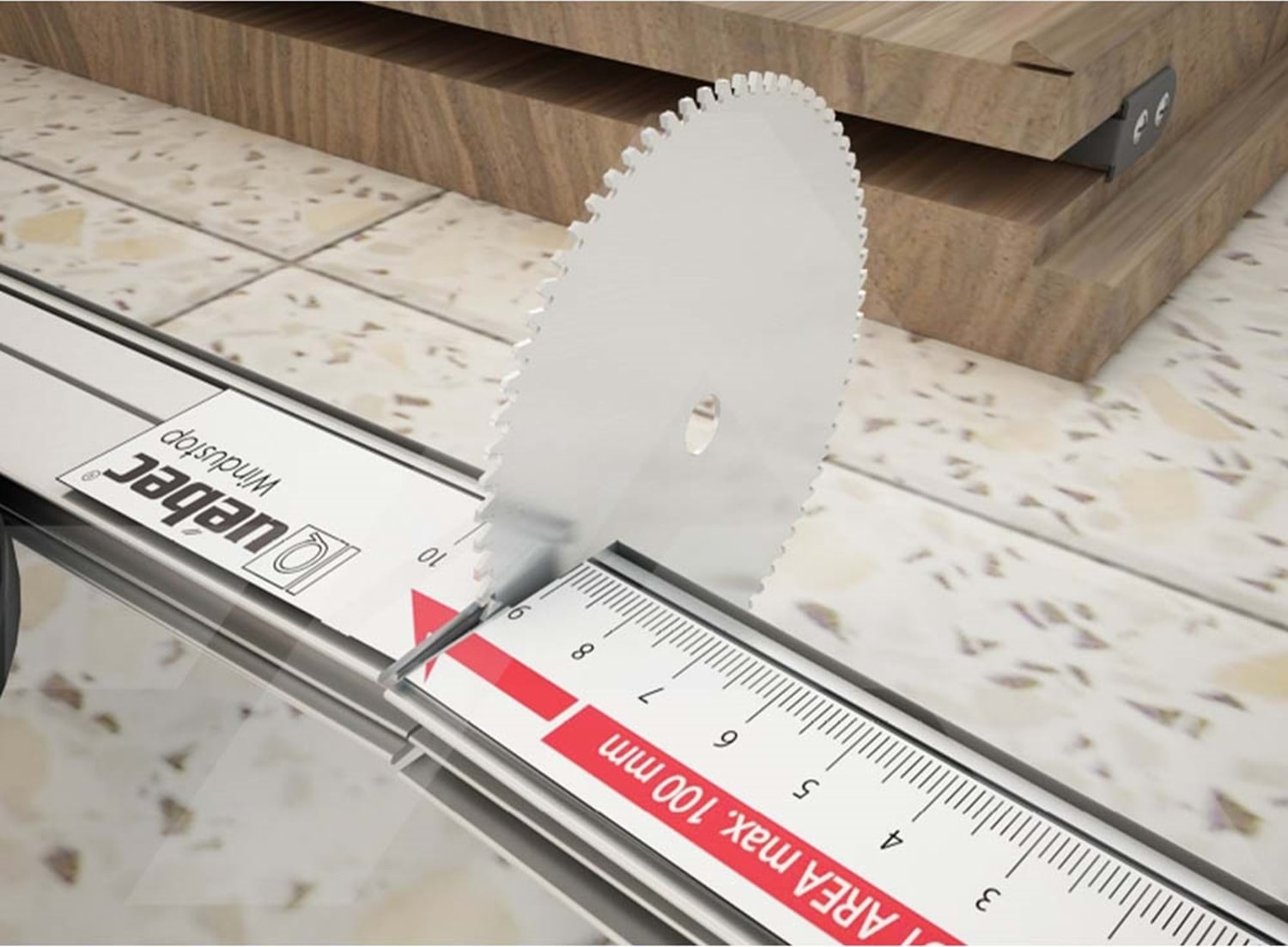 Kapı Altı Giyotini Gizli 53 cm