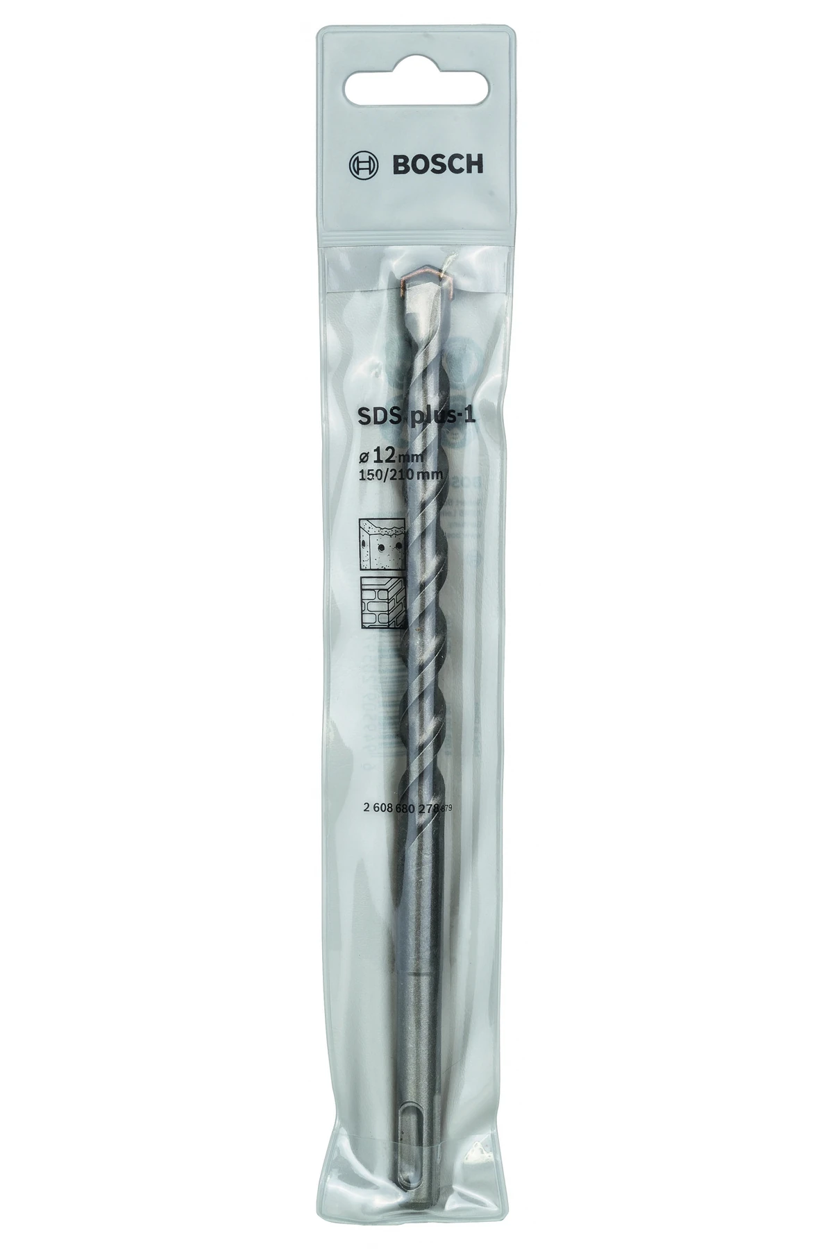 SDS-Plus-1 Matkap Uç 12x100x160mm Taş Beton