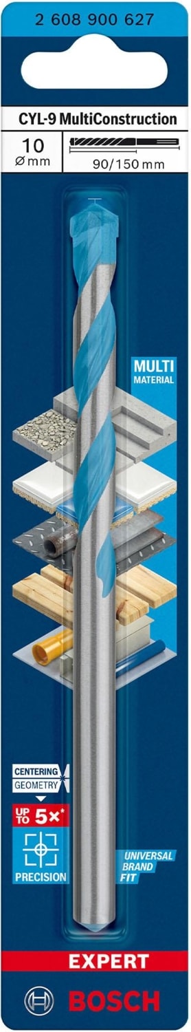 BOSCH Expert 10X150 mm Cyl-9 Çok Amaçlı Matkap Ucu 2608900627
