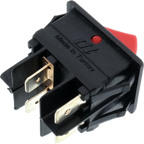 Işıksız Ikili Anahtar Düz On Off Cihaz Anahtarı