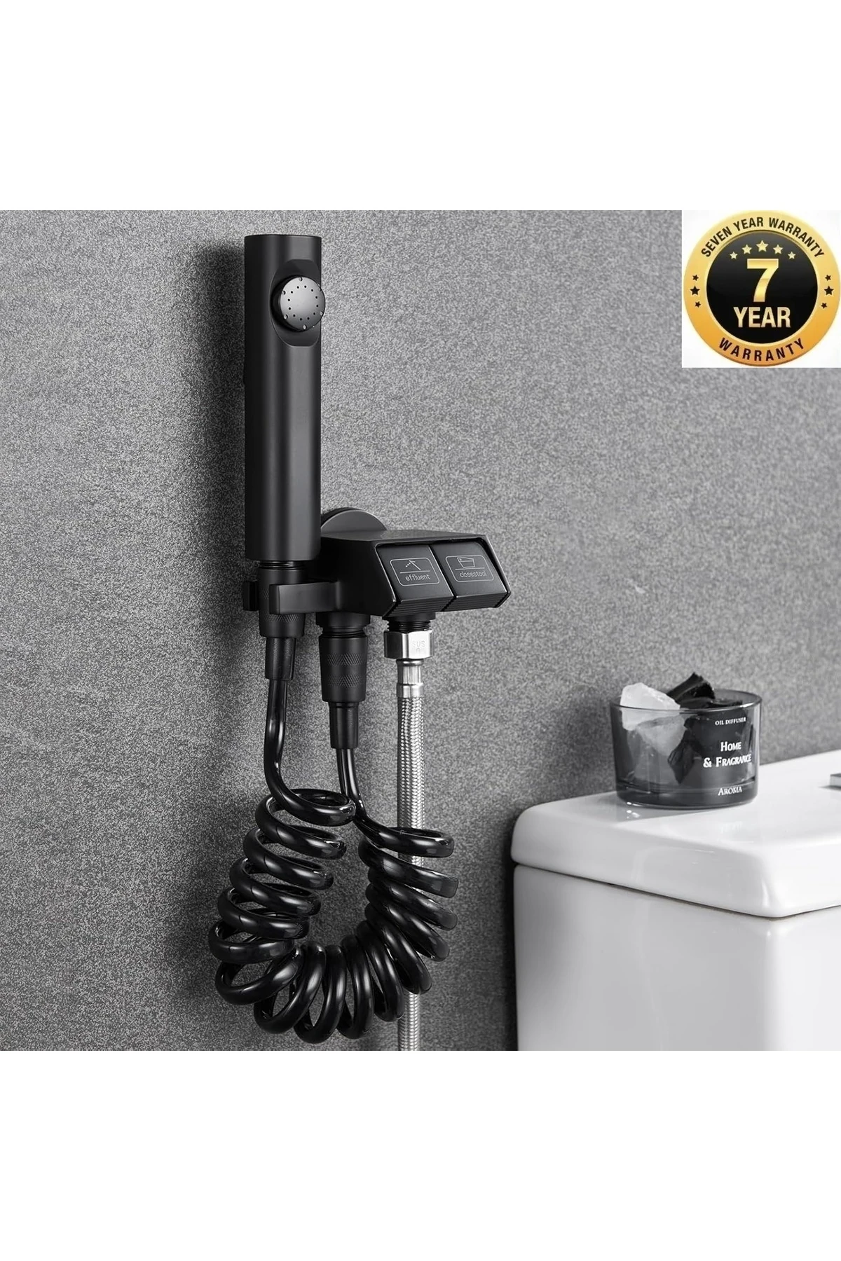 Banyo Bide Basınçlı Püskürtücü Taharet Musluğu Klozet Hortumu