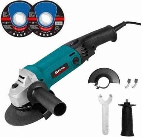 Taşlama Makinesi  GTR90125 6 Kademe Devir Ayarlı 11000 Rpm Taşlama Makinası 2 Adet Inoks Yedek Kömür