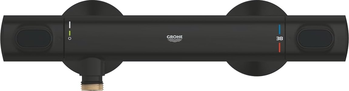 Grohtherm 500 Termostatik Duş Bataryası Mat Siyah - 347932430