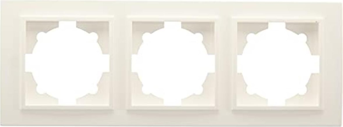 Zena Beyaz 3'lü Çerçeve