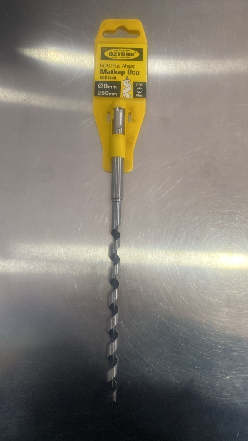SGS Ahşap Matkap Ucu 8mm*250 mm