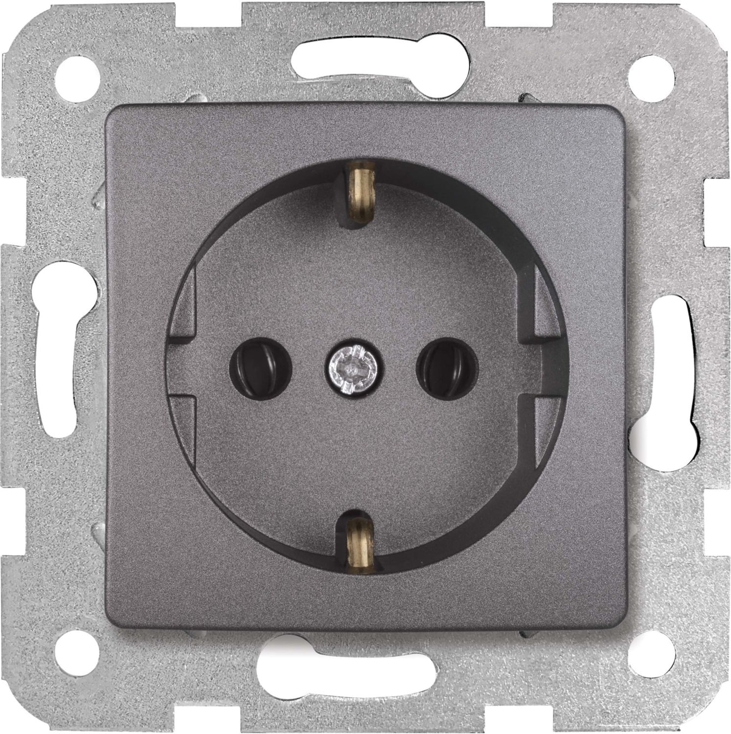 Linnera Life Granit Grisi Topraklı Priz Çerçevesiz - 90442008