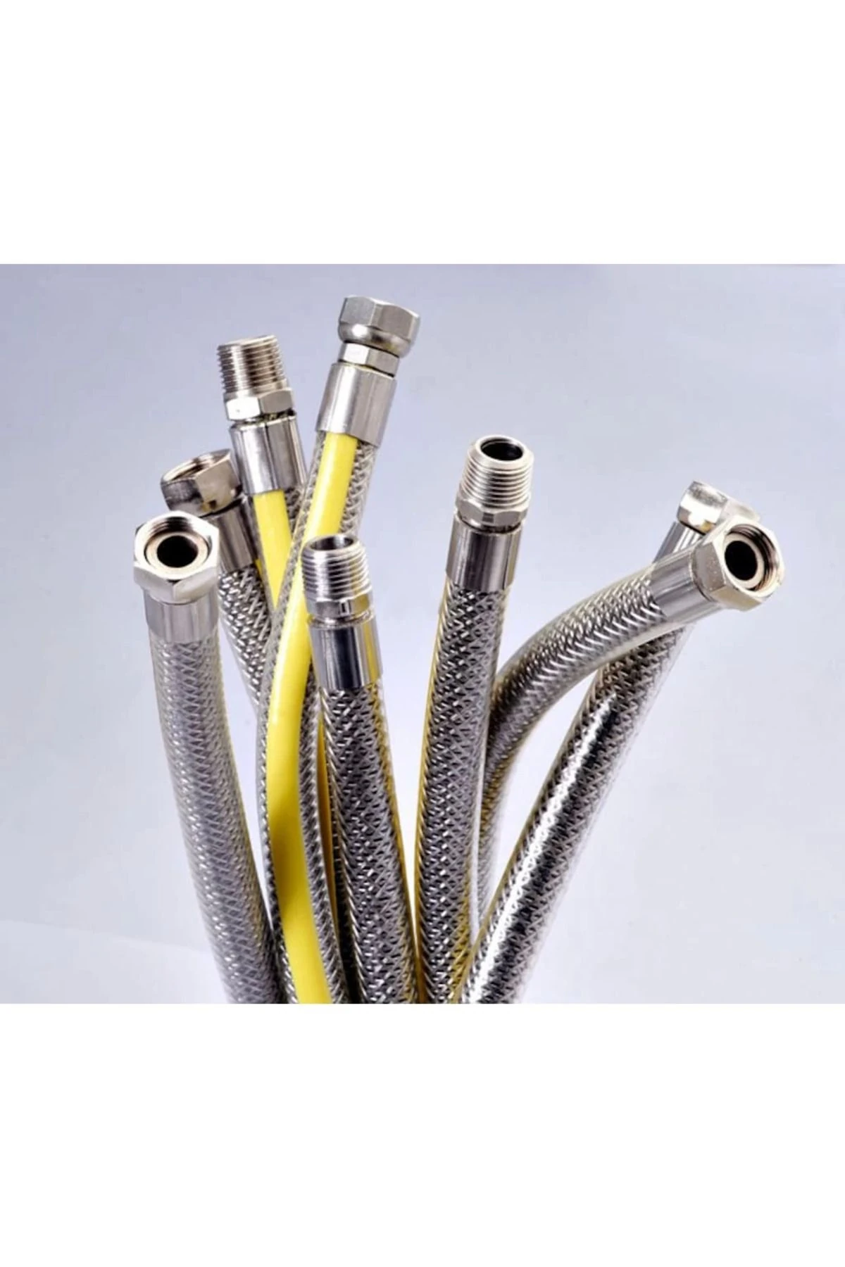 Yeni Sezon Krg Ocak Fırın Doğalgaz Bağlantı Fleksi Extra Korumalı Hortum 2 Metre Kampanya