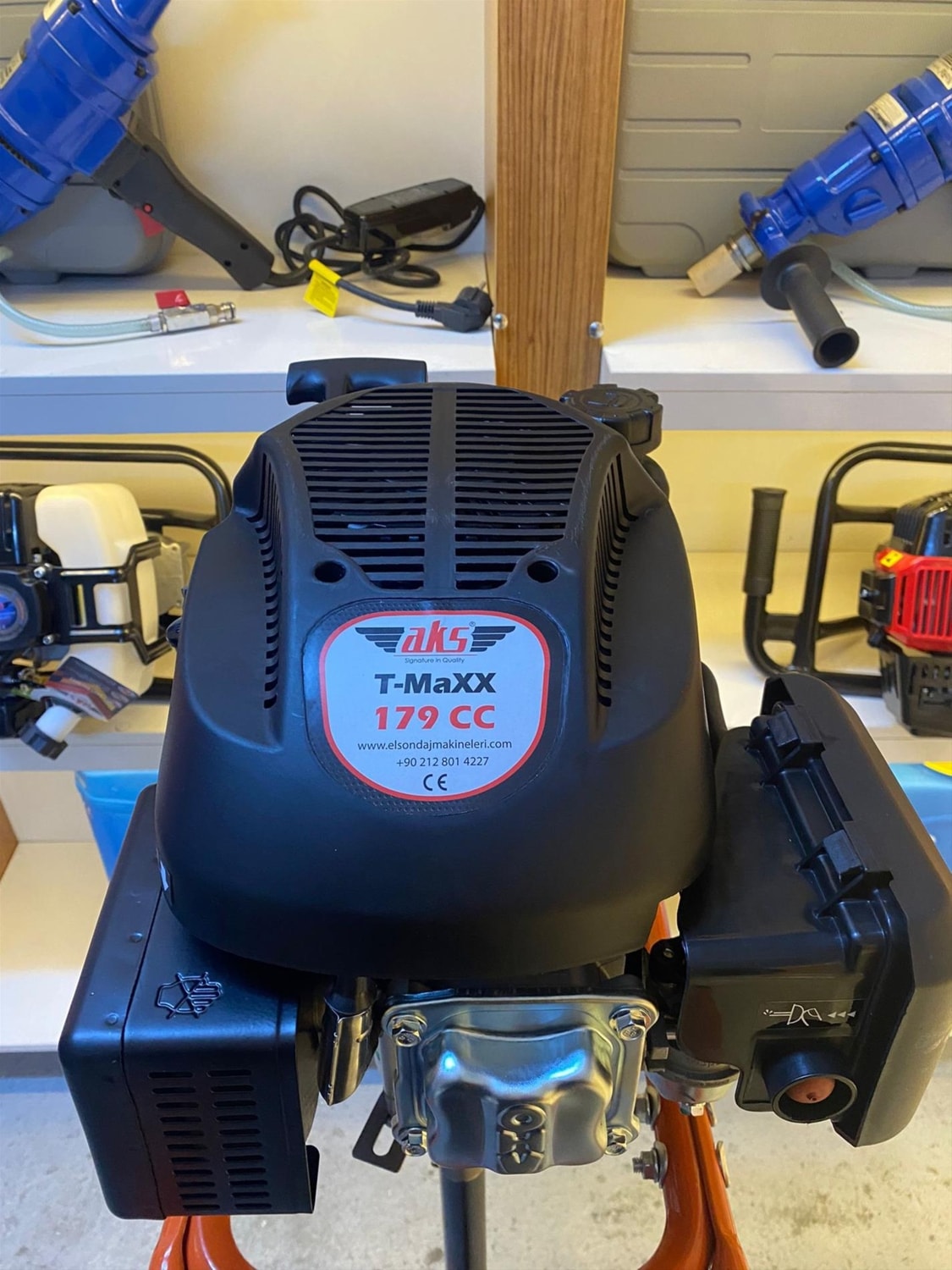 T-Max 179CC Profesyonel Benzinli El Sondaj Makinesi Set