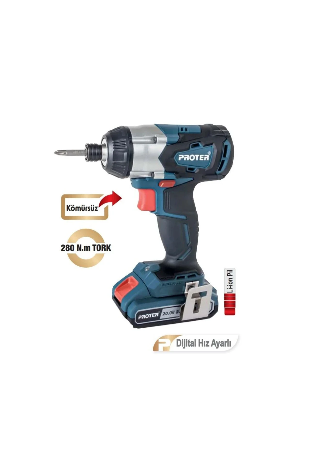 Pst 360 T Kömürsüz Darbeli Şarjlı