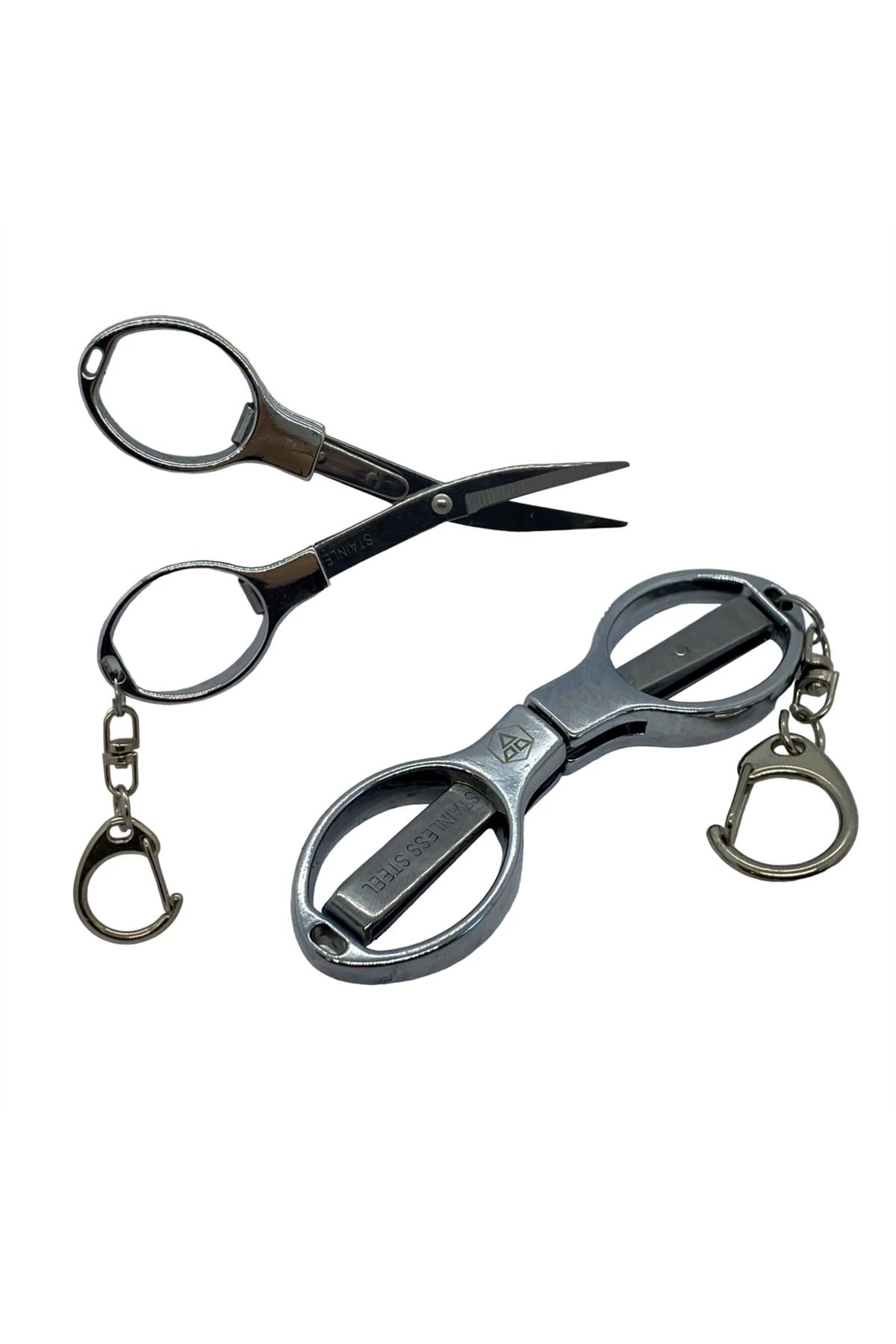 Çok Amaçlı Katlanabilir Anahtarlıklı Seyahat Makası (2.9") / PIN-5293