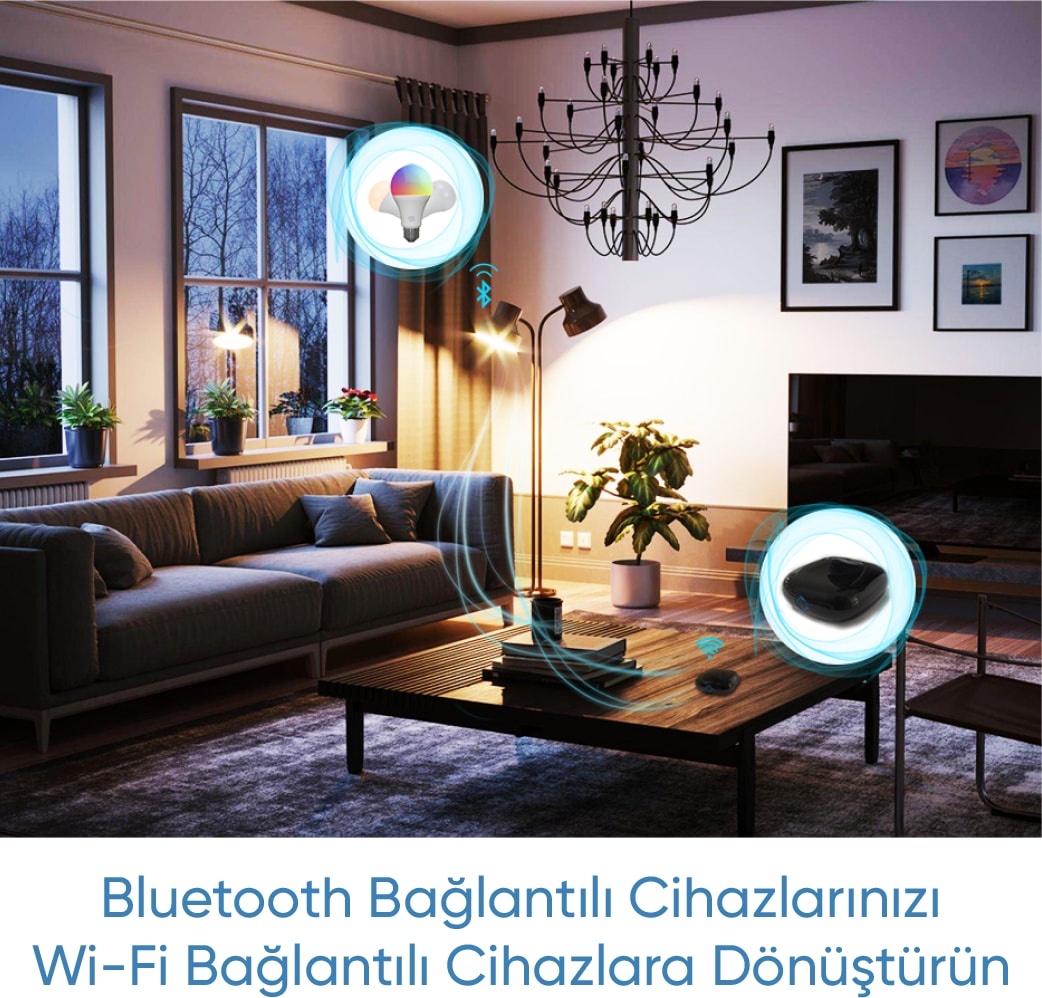 Bluetooth Ağ Geçidi Akıllı Cihazlarınız için Wi-Fi Bağlantısı