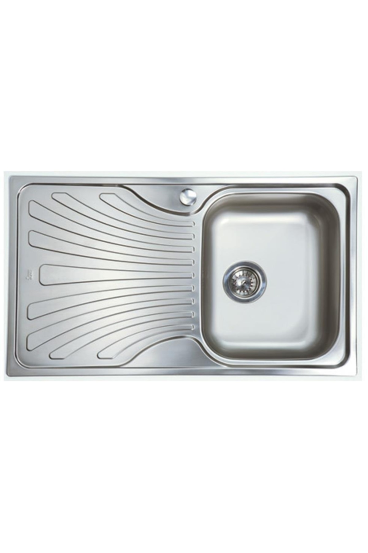 Nerissa 50 Paslanmaz Çelik Sol Damlalıklı Mutfak Evyesi