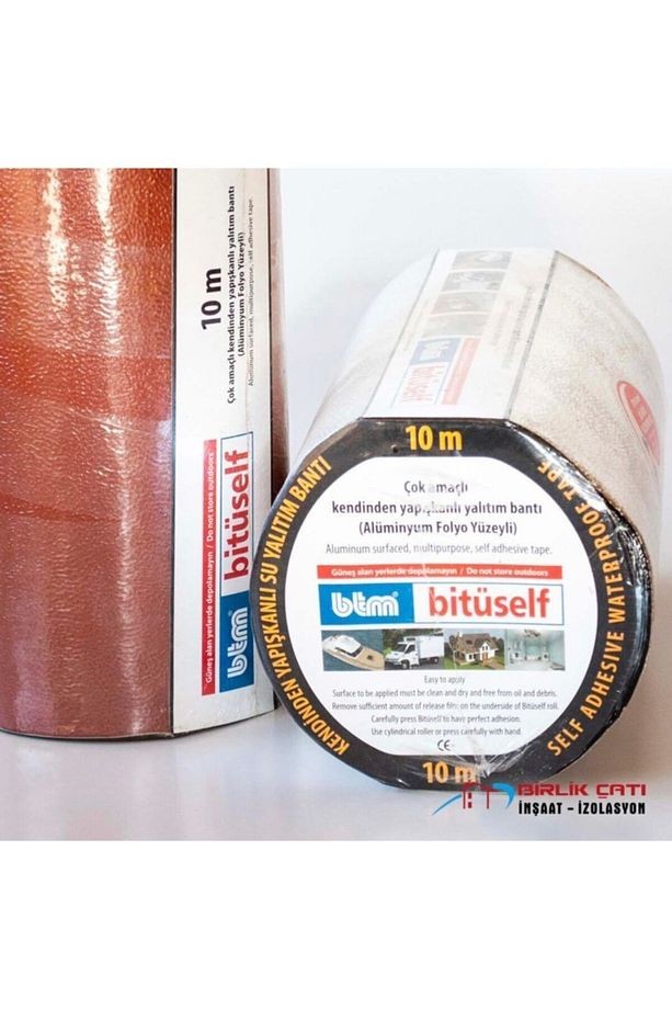 Bitüself 20 cm  Kırmızı Su Yalıtım Bandı