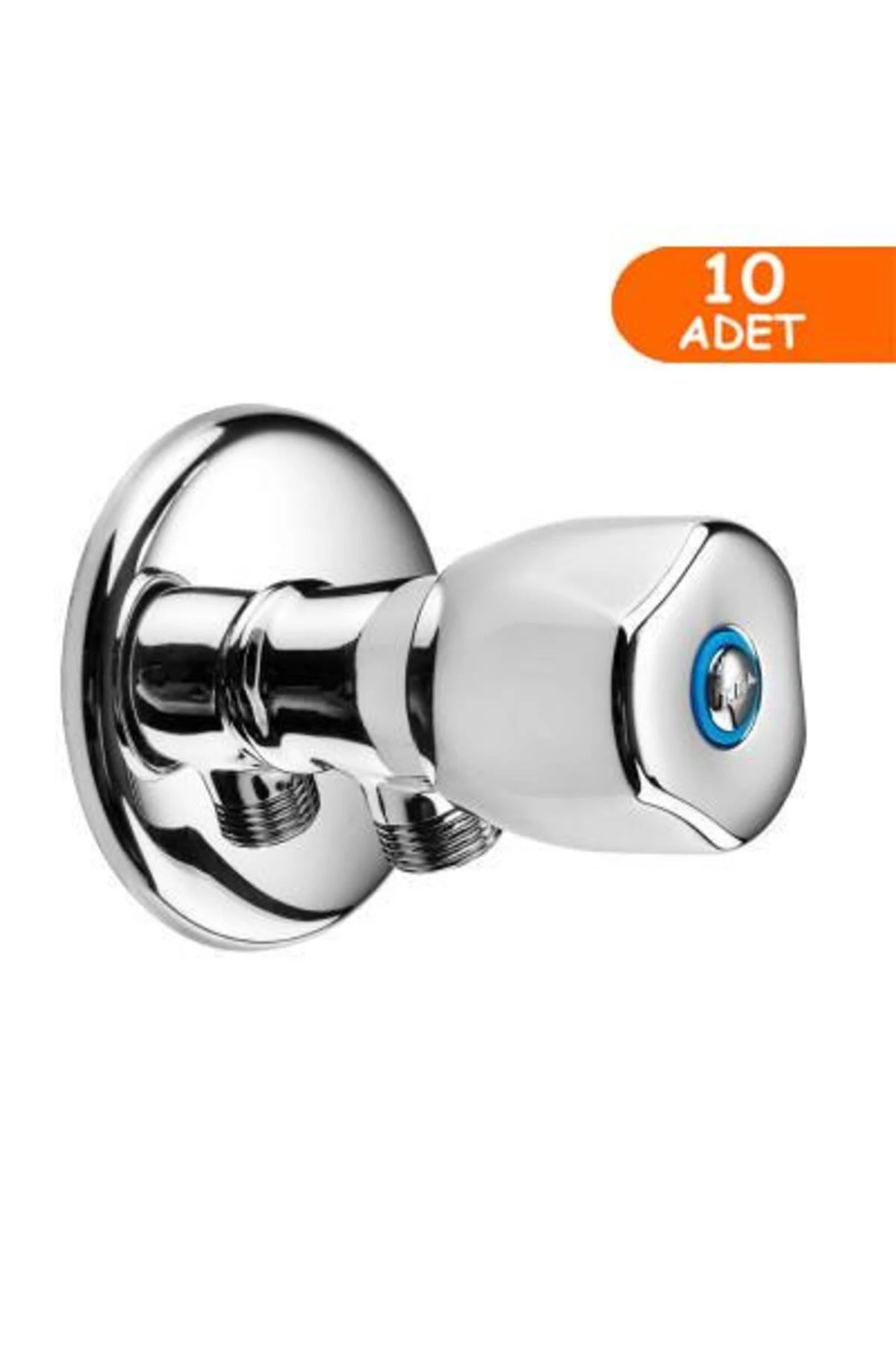 10 Adet Pınar Rozetli Ara-taharet Musluğu 102111104 (TOPTAN) Blister Ambalajlı