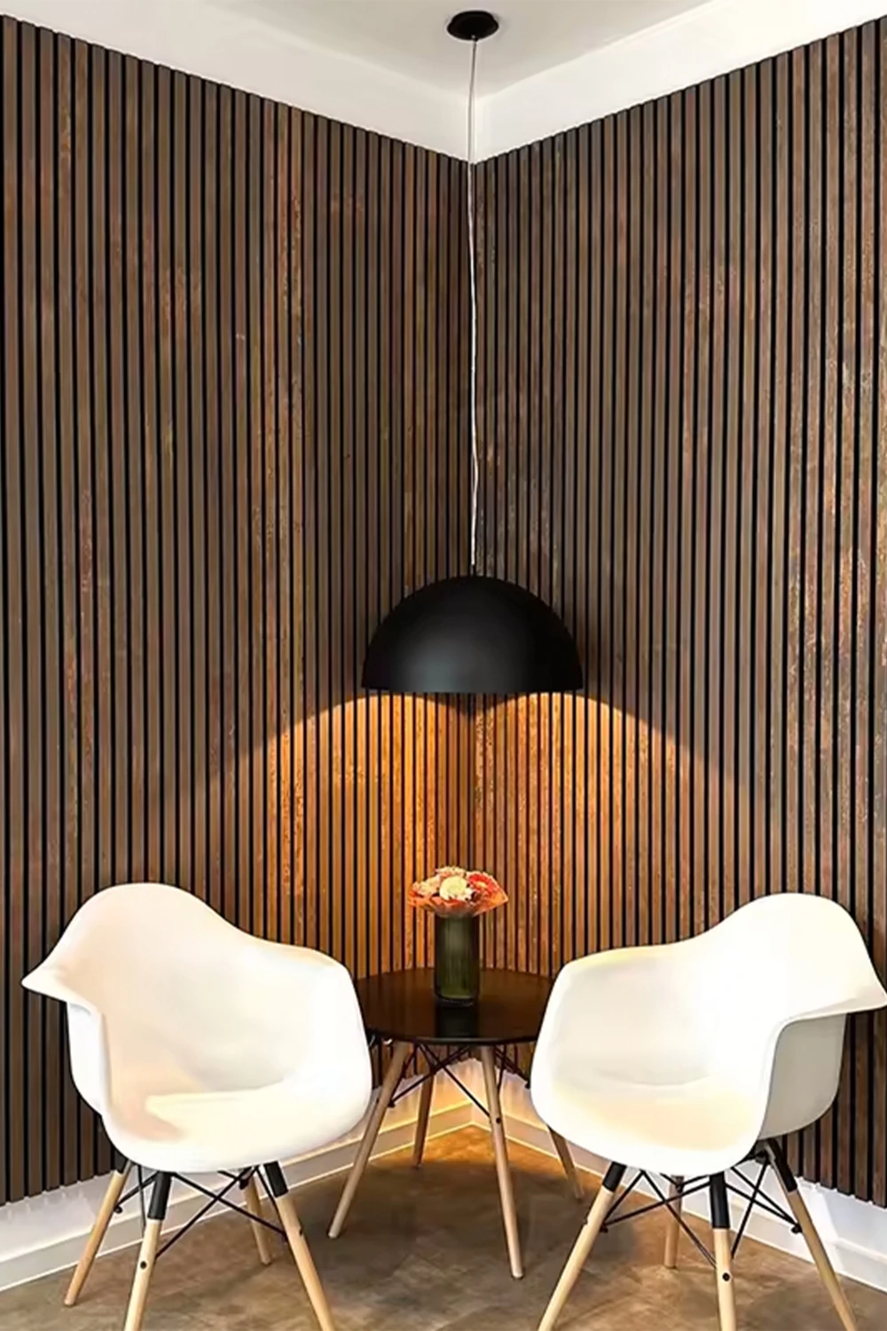 Mdf Ahşap Akustik Duvar Paneli 100 x 280 cm ( Barok )