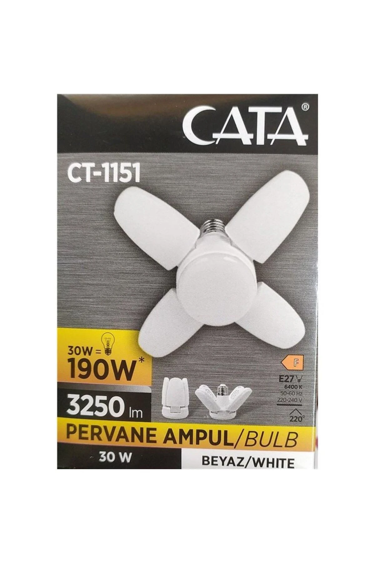 CT-1151 30 WATT PERVANE AMPUL BEYAZ