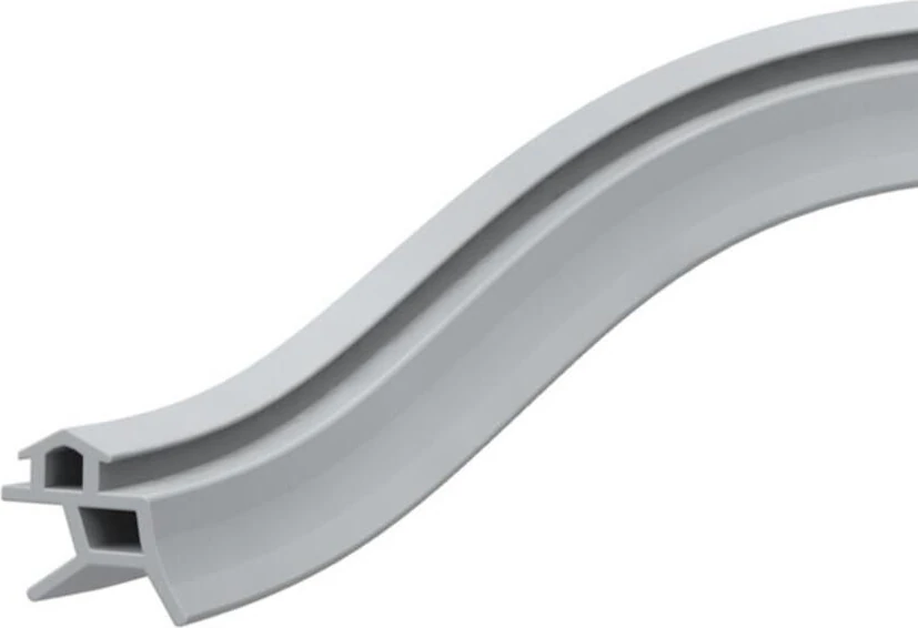 Gri Çelik Kapı Fitili Contası 6 Metre, Dayanıklı ve Uzun Ömürlü Güvenlik Sağlar