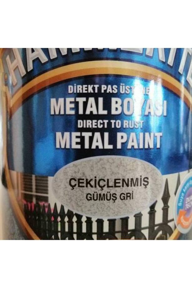 Hammerite Direkt Pas Üstü Çekiçlenmiş Metal Boyası Gümüş Gri 2.5 Lt