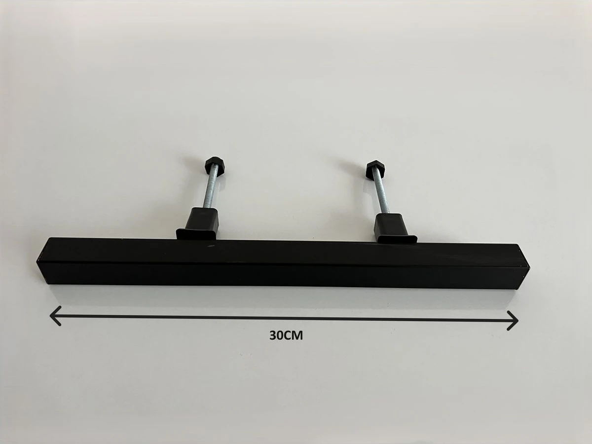 Çelik Kapı Çekme Kolu Kare Tip 30 cm Ayarlanabilir Sistem