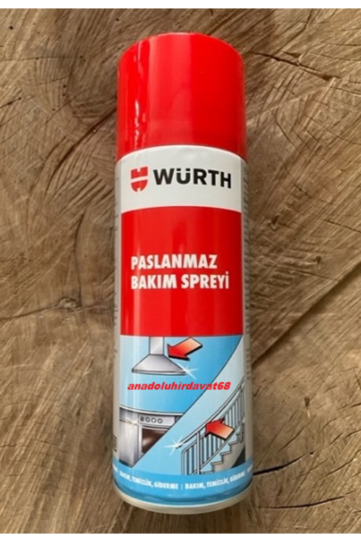 400 ml Paslanmaz Krom Çelik Bakım Spreyi Germany