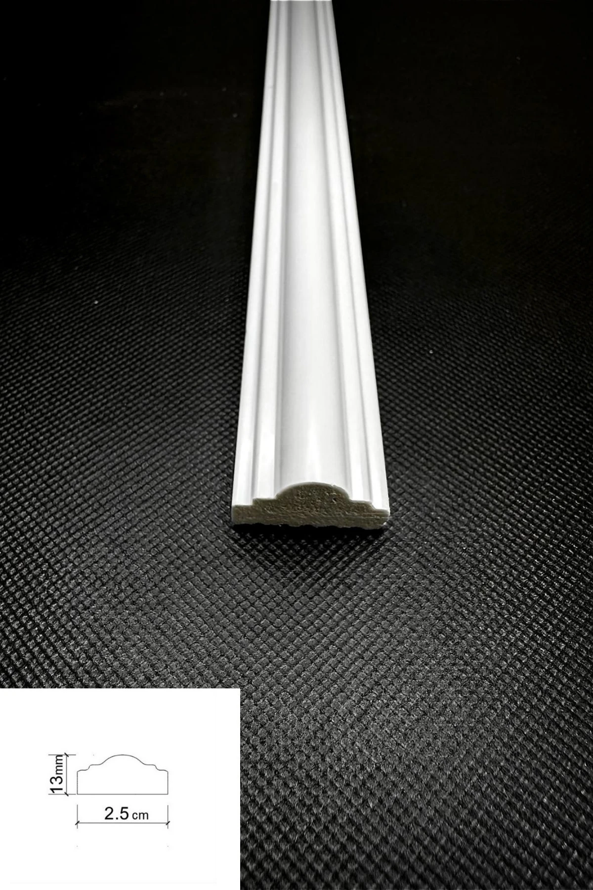 Kendinden Yapışkanlı Dekoratif Boyanabilir Dekoratif Boyanabilir Salon Duvar Çıtası