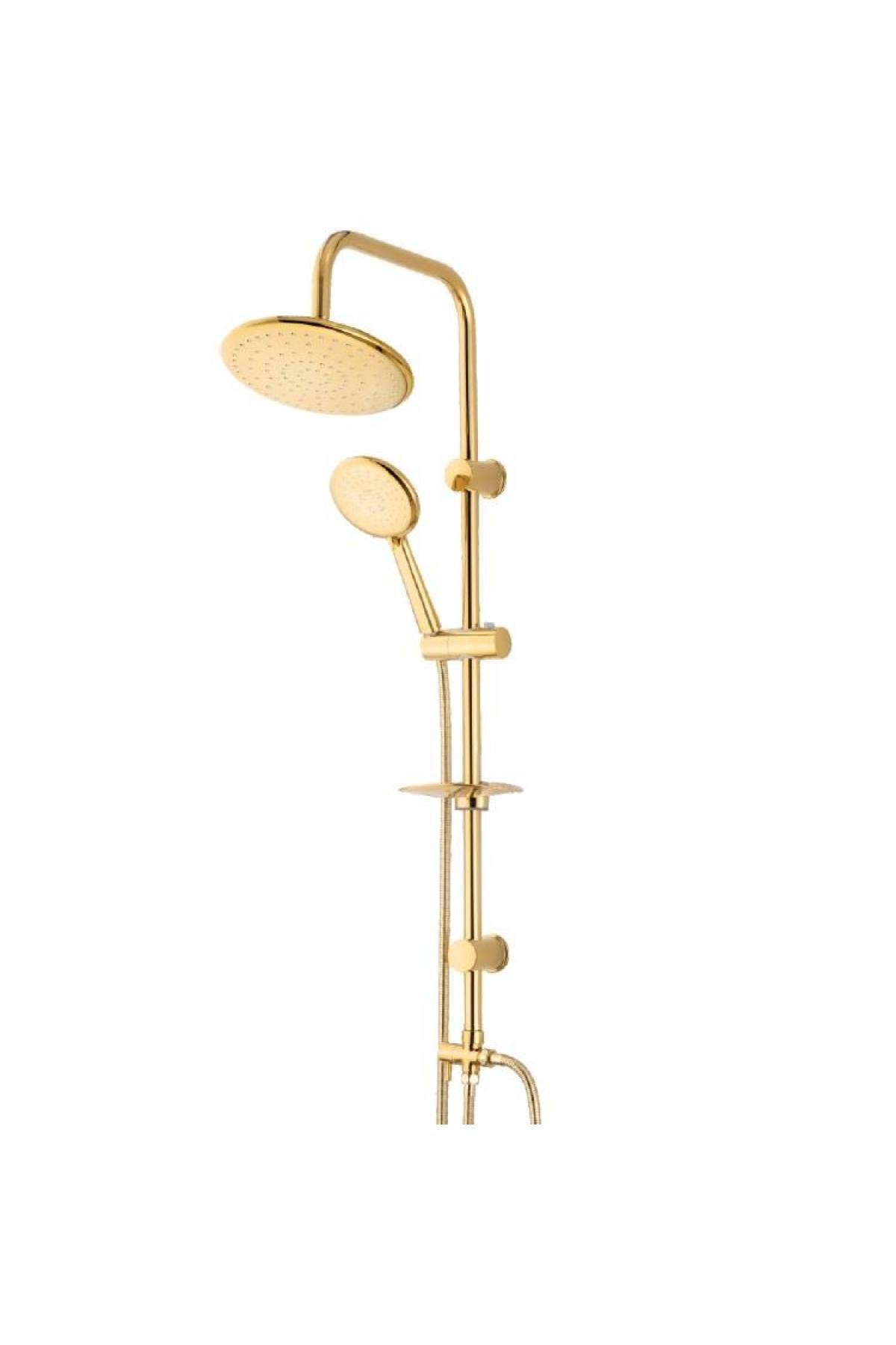 Yağmur Duş Seti Gold