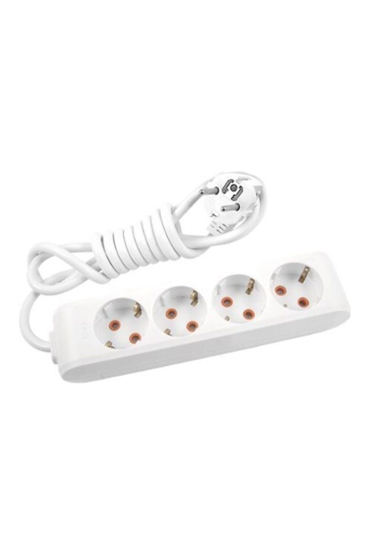 Multi-let 4lü 5 Metre Topraklı Çocuk Korumalı Priz