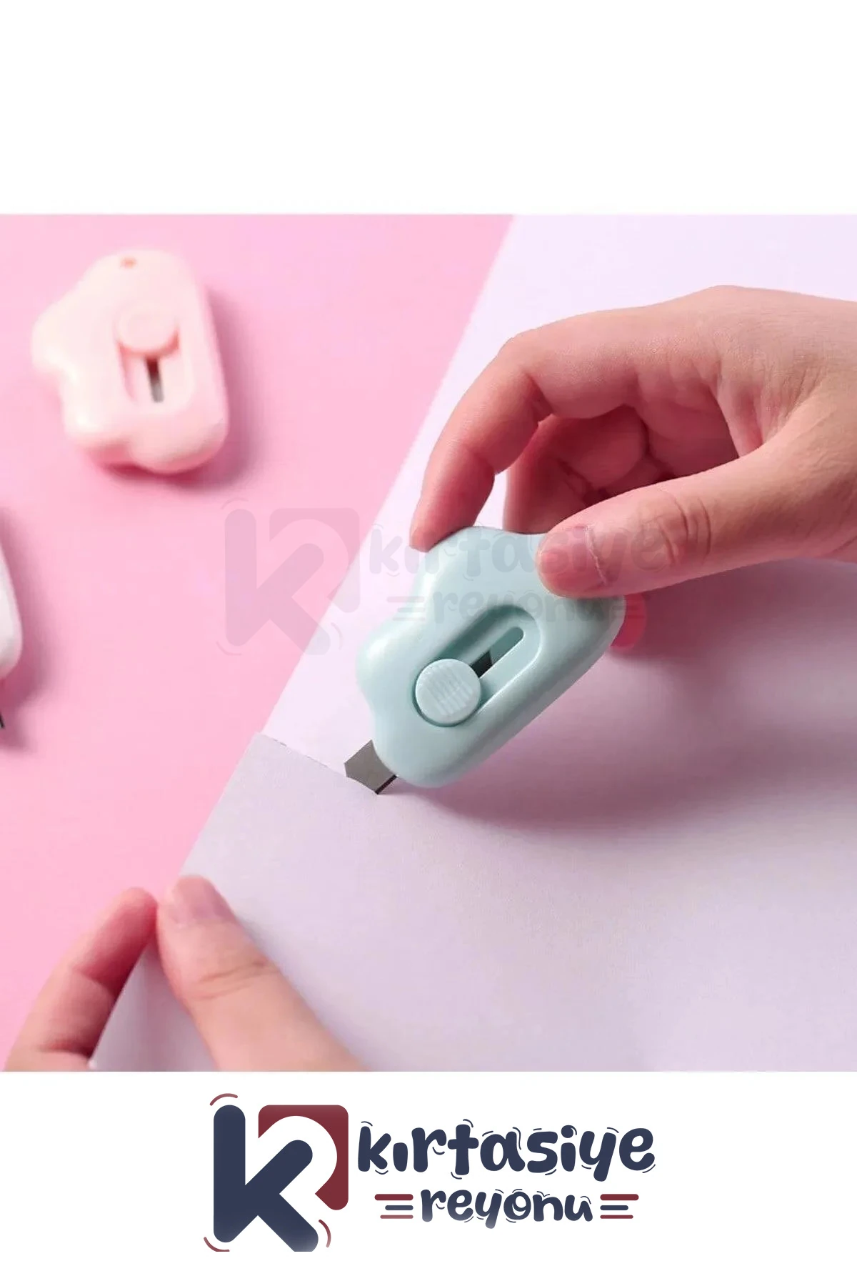 Taşınabilir Pratik Mini Maket Bıçağı - Sevimli Fenomen Falçata 1 Adet