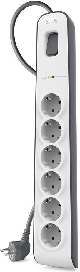 Surgemaster BSV603VF2M 2m 6'lı Priz