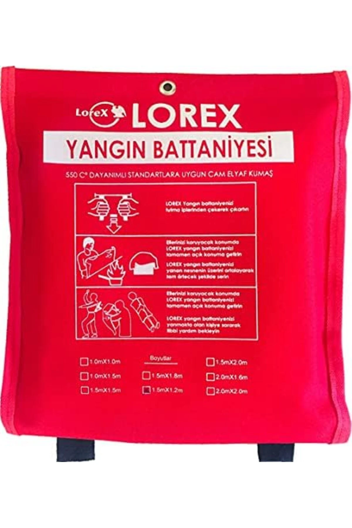 LR-FB1512C Yangın Battaniyesi - 150cm x 120cm 1191480