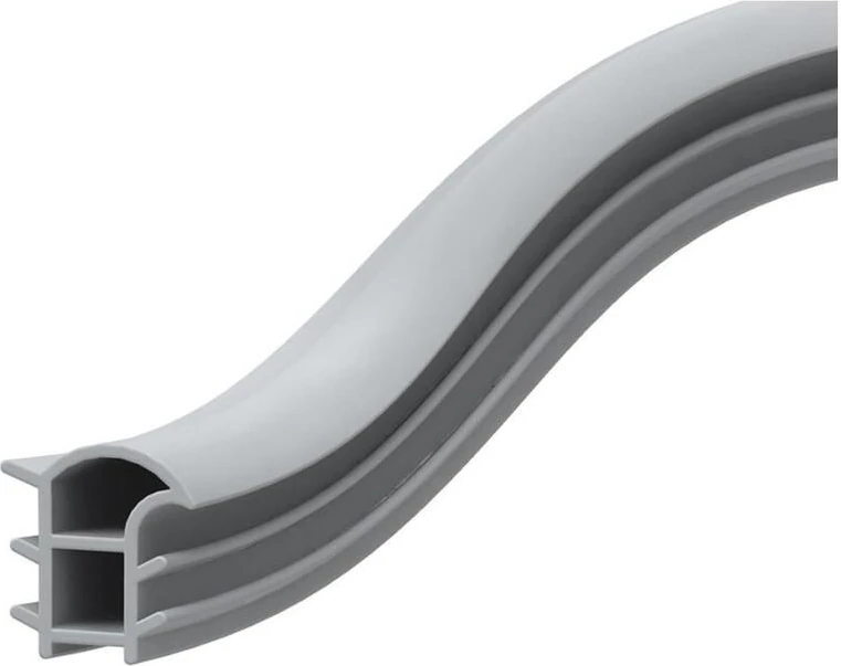 Siyah Çelik Kapı Fitili - Kapı Contası, 6 Metre, Dayanıklı ve Uzun Ömürlü