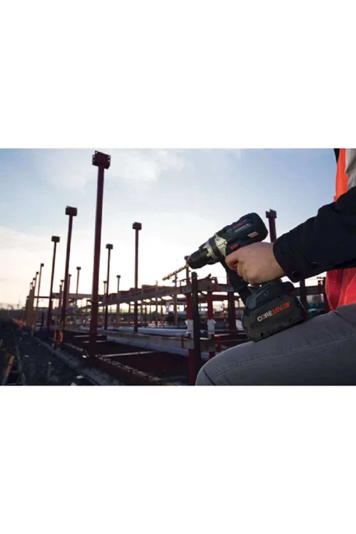 GSB18V-975CB25 Profesyonel Akülü Darbeli Matkap/Sürücü Seti 18V Fırçasız Bağlantıya Hazır CORE18V