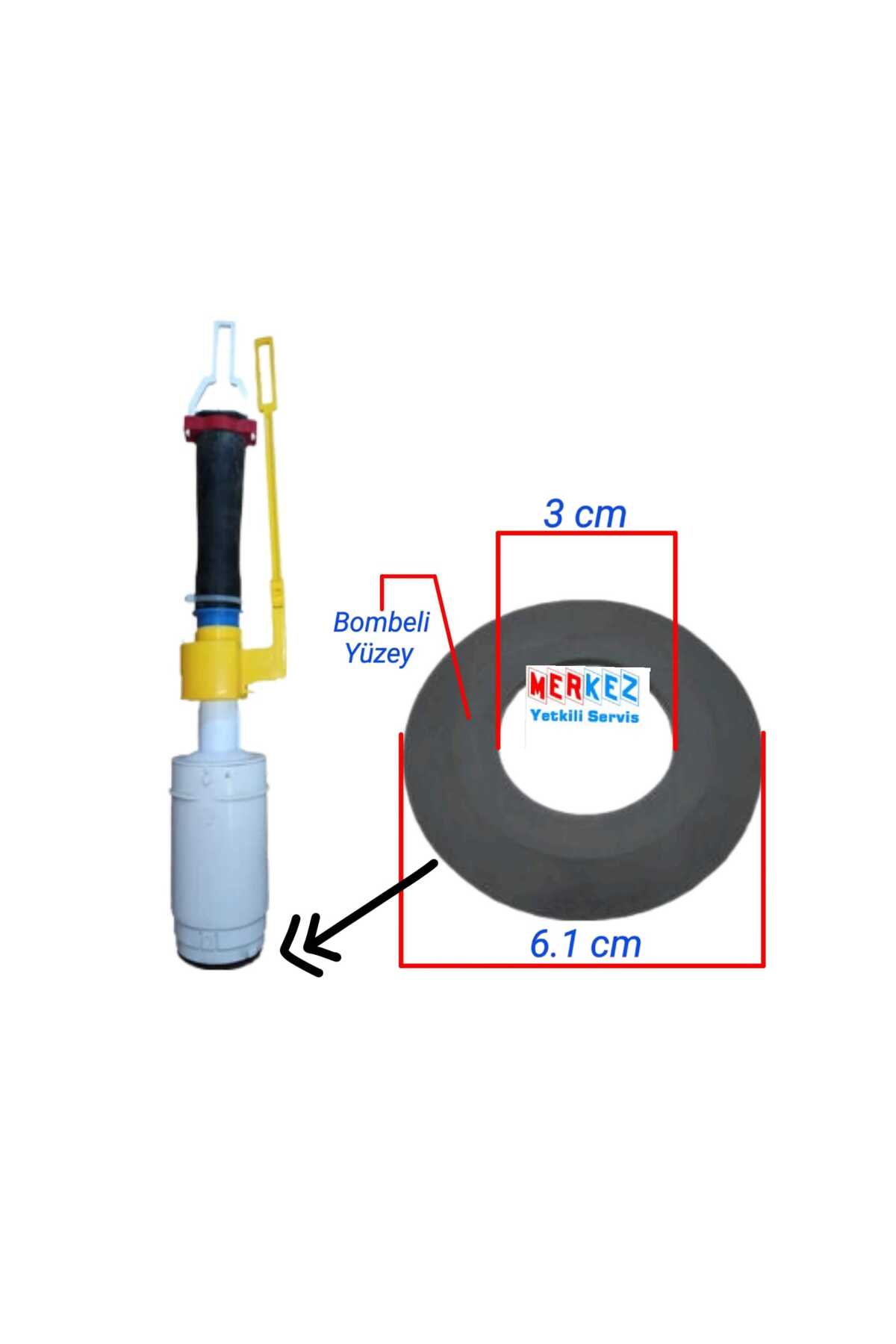 Klozet Iç Takım Contası Gömme Rezervuar Boşaltma Contası
