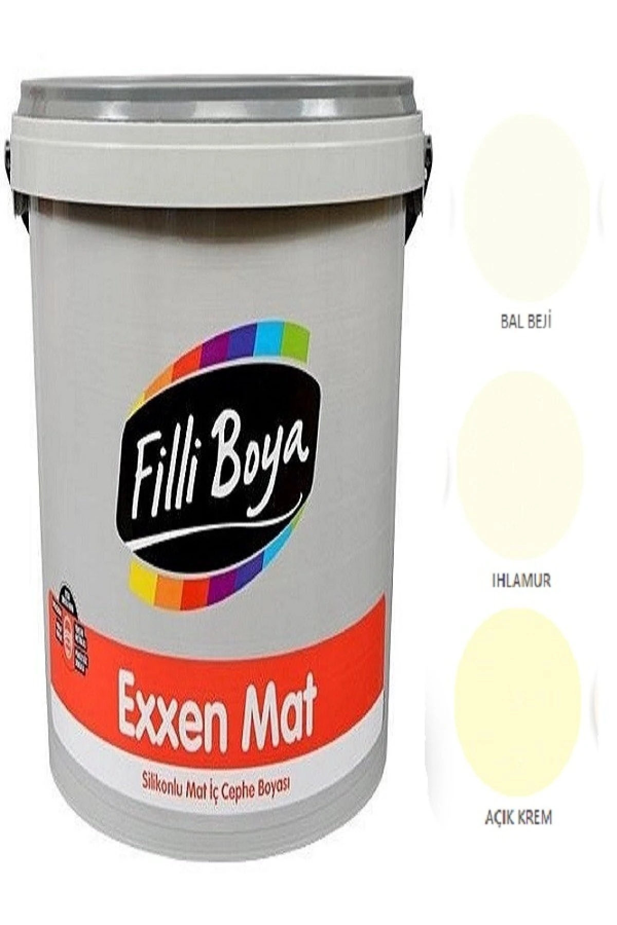 Filli Exxen Mat Silikonlu Mat Iç Cephe Boyası 15lt (bal Beji)