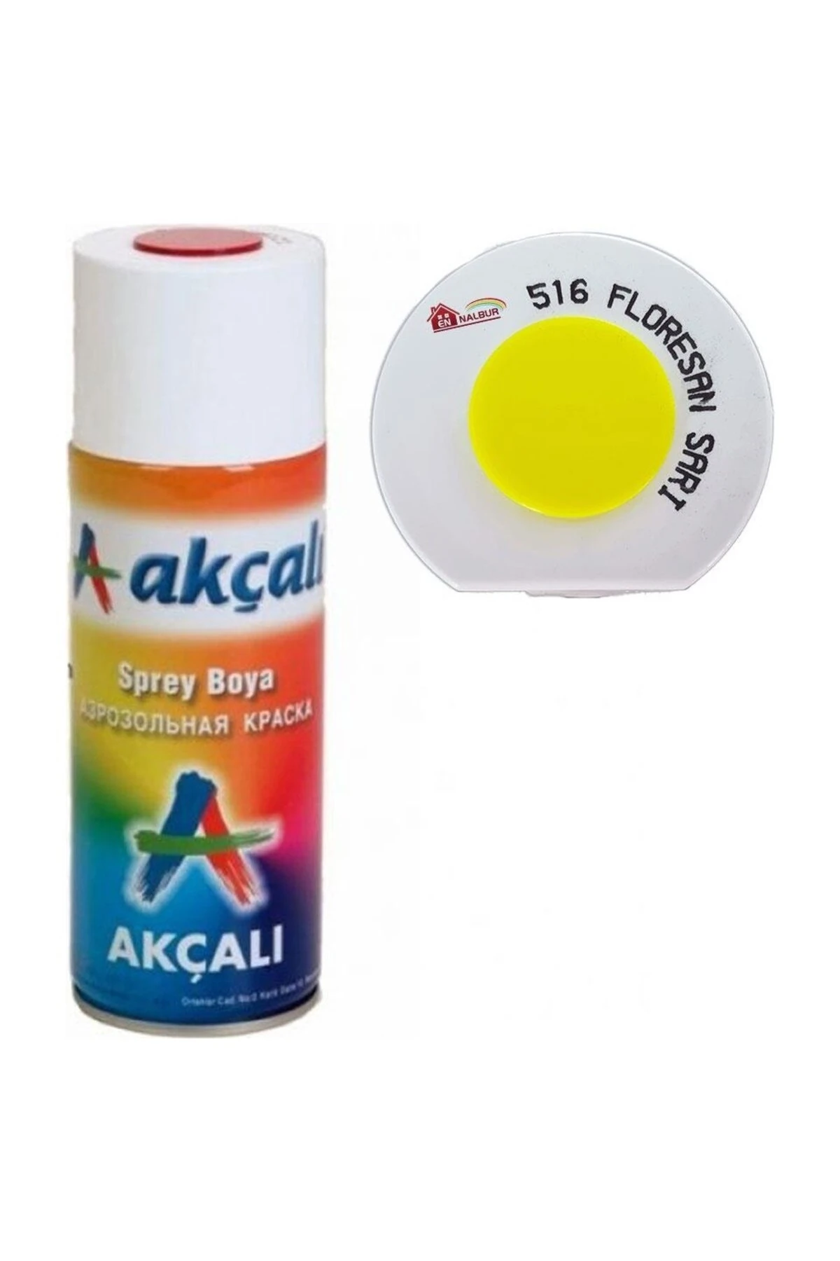 Floresan Sarı 516 Sprey Boya (3 ADET)