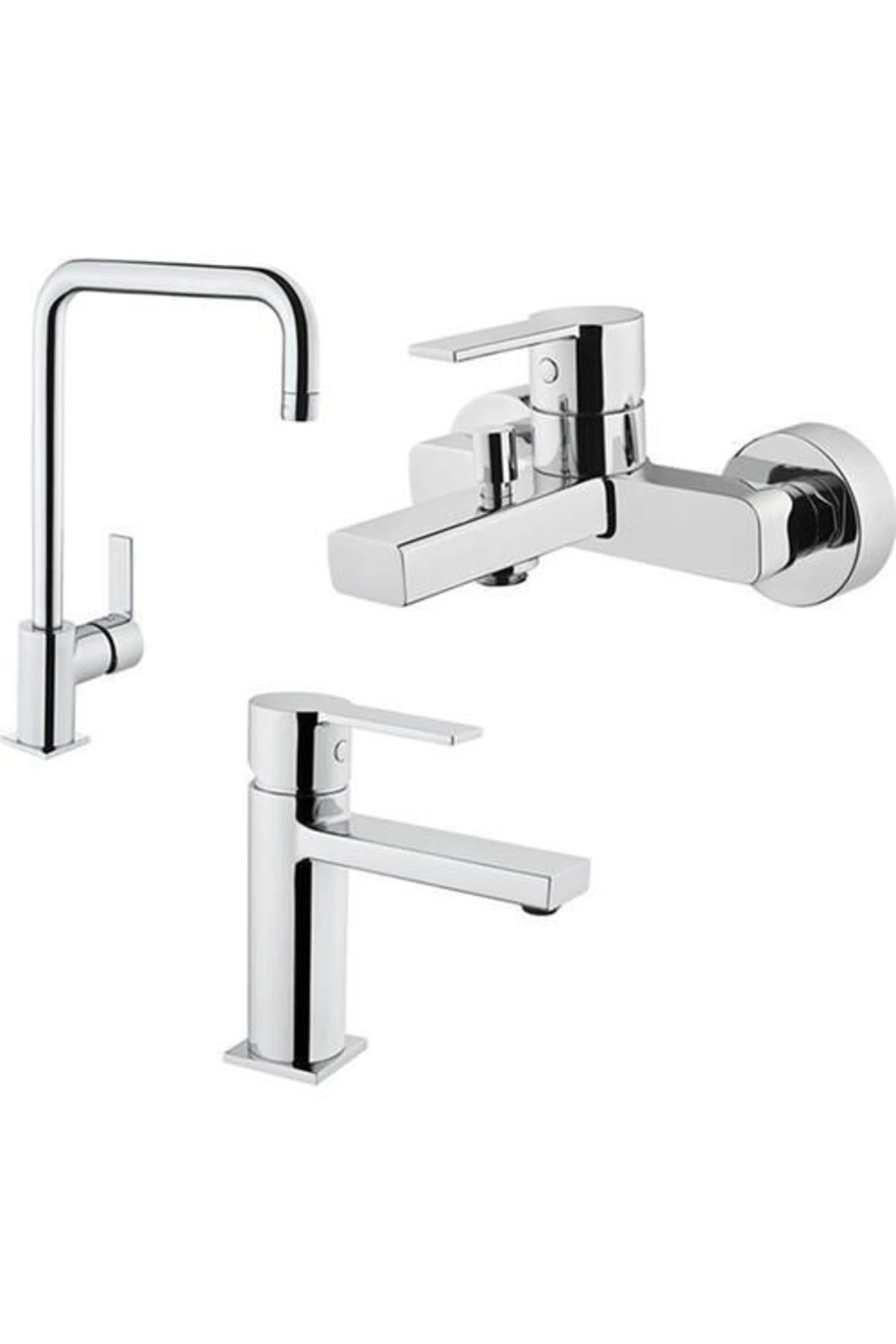 Flo S Batarya Seti, Banyo + Lavabo + Eviye Bataryası