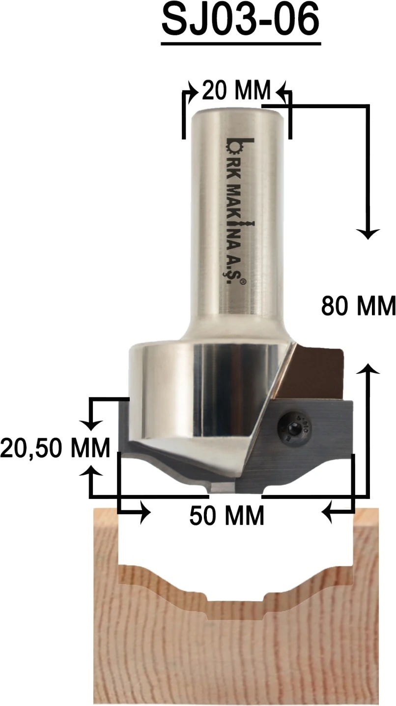Değiştirilebilir Model Profil Saplı Jilet
