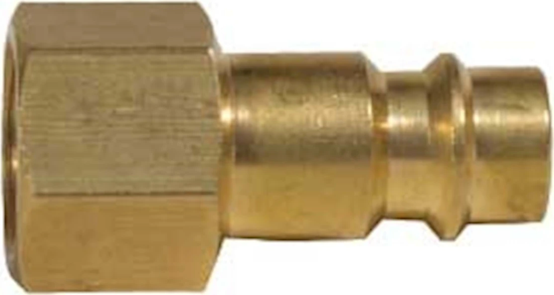 Hava Valfi Dişi Uç 1/4 ST141 Pirinç