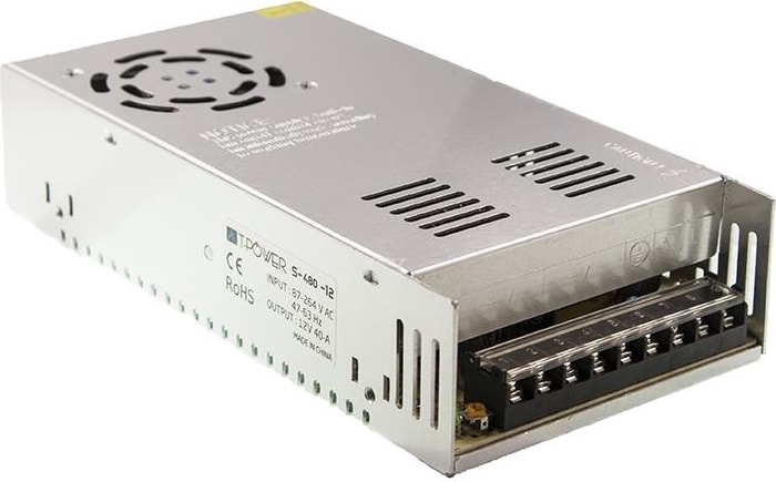 12V 40A Metal Kasa Adaptör - LED Driver