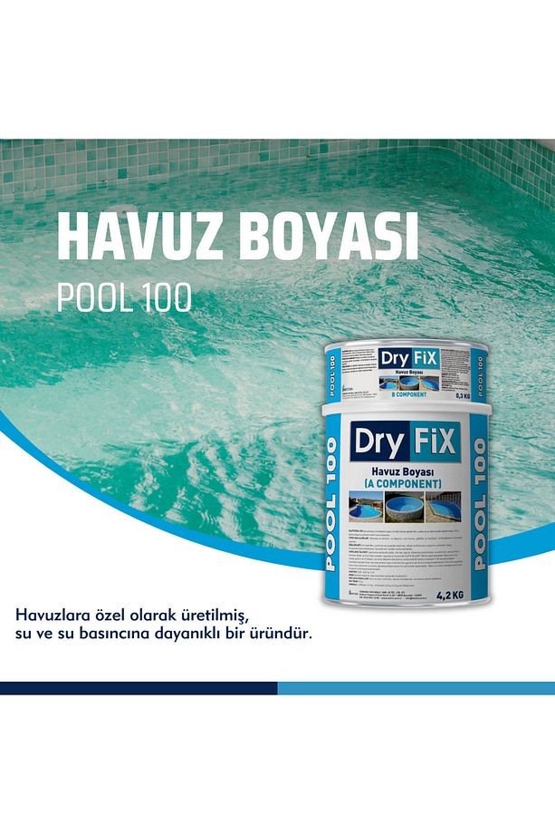 Havuz Boyası 4,5kg/set | Pool 100