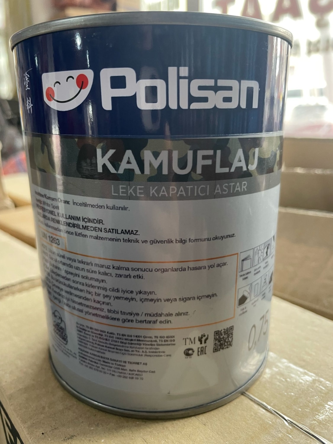 POLİSAN Kamuflaj Leke Kapatıcı Astar 0,75L